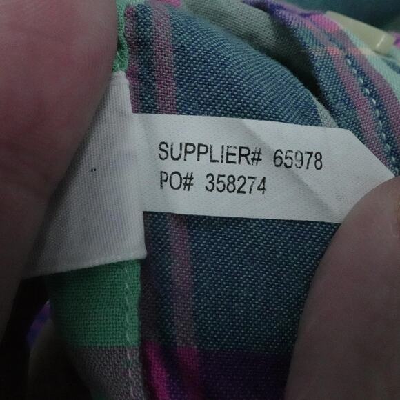 Ralph Lauren Shirt Mens Large Multicolor Plaid Classic Fit Short Sleeve Preppy - Picture 15 of 16